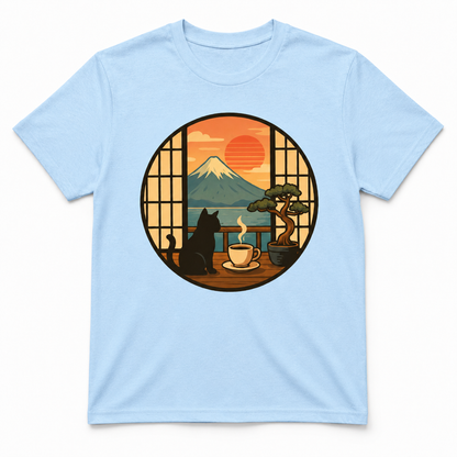 CAT LOOK THROUGH WINDOW T-Shirt