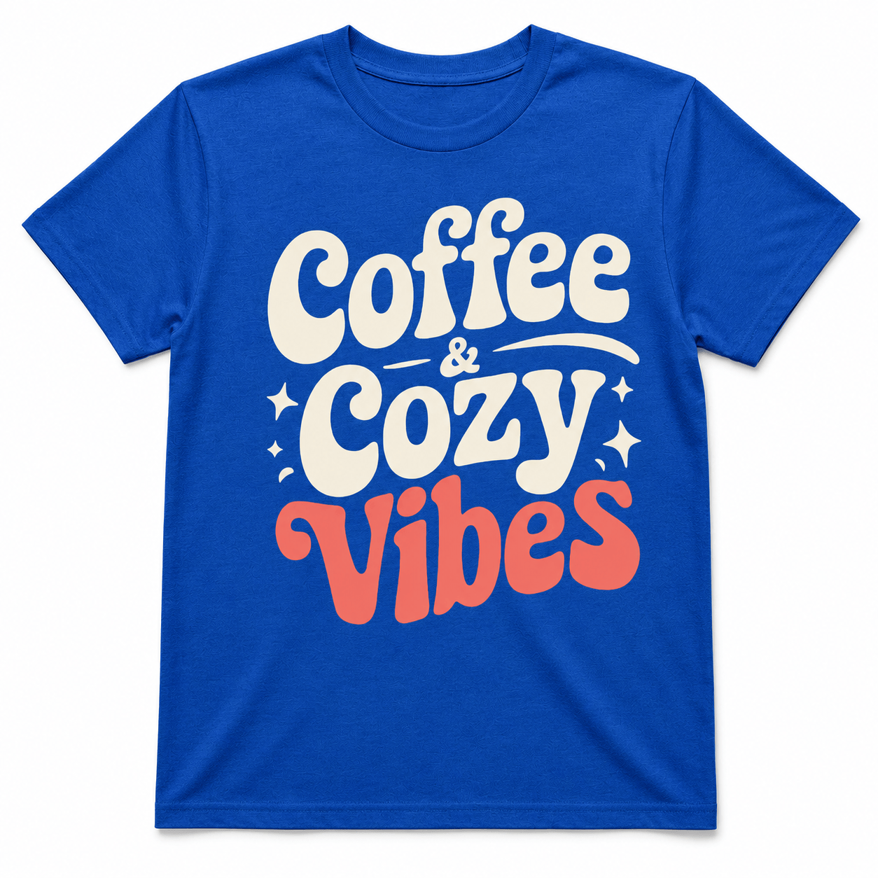 Coffee Cozy Vibes Unisex Graphic T-Shirt