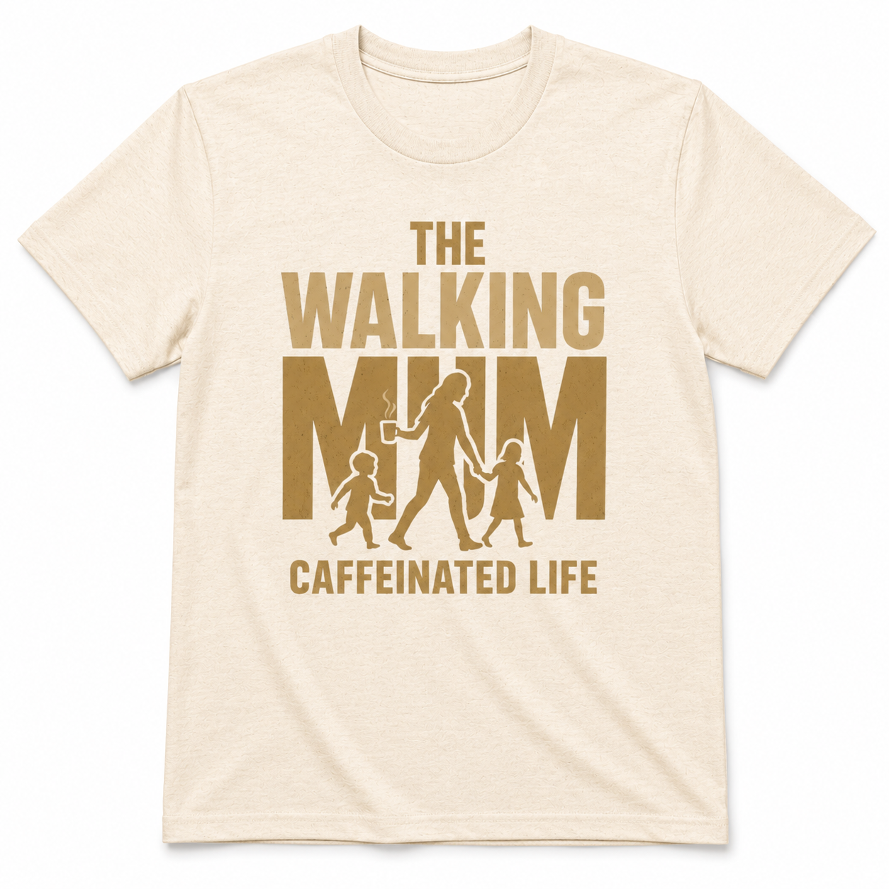 THE WALKING MAM CAFFEINATED LIFE T-Shirt