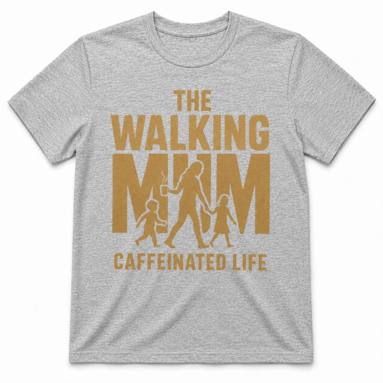 THE WALKING MAM CAFFEINATED LIFE T-Shirt